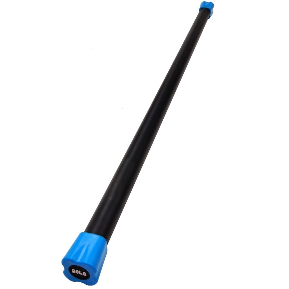 Workout Weighted Bar - Padded Workout Body Toning Aerobic Exercise Bar, 5-30LB‎